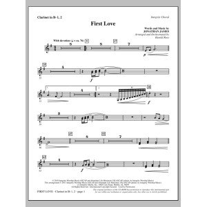 First Love - Clarinet 1 & 2