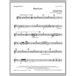 First Love - Trumpet 2 & 3