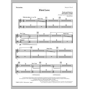 First Love - Percussion