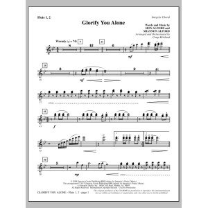 Glorify You Alone - Flute 1 & 2