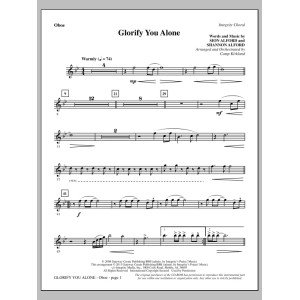 Glorify You Alone - Oboe