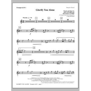 Glorify You Alone - Bb Trumpet 1
