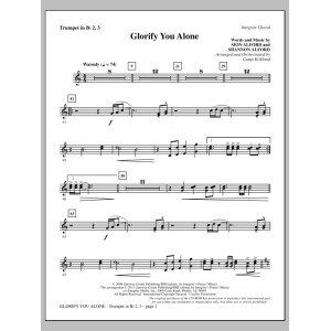 Glorify You Alone - Bb Trumpet 2,3