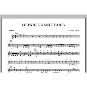Ludwig's Dance Party - Violin 1