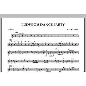 Ludwig's Dance Party - Violin 2