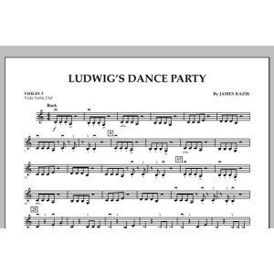 Ludwig's Dance Party - Violin 3 (Viola Treble Clef)