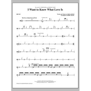 I Want To Know What Love Is - Drums