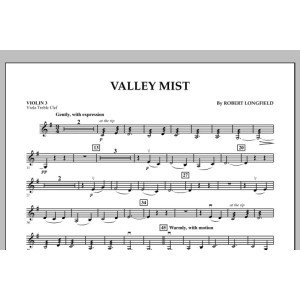 Valley Mist - Violin 3 (Viola Treble Clef)
