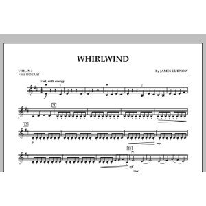 Whirlwind - Violine 3 (Bratschenschlüssel)
