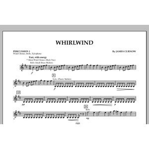 Whirlwind - Percussion 1
