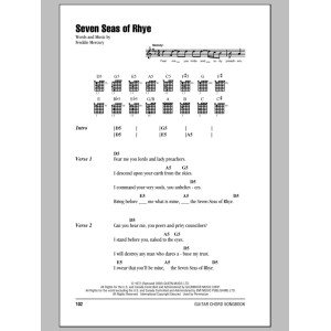 Seven Seas Of Rhye