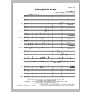 Pouring It Out For You - Full Score