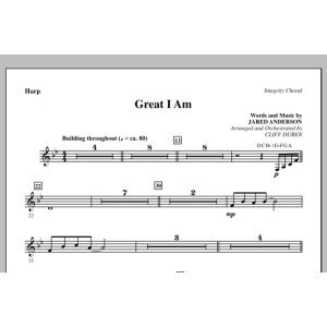 Great I Am - Harp