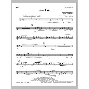 Great I Am - Viola