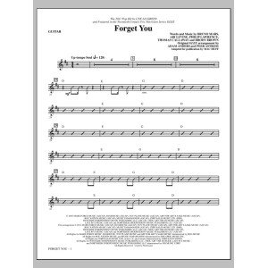 Forget You - Guitar