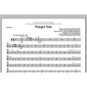 Forget You - Schlagzeug