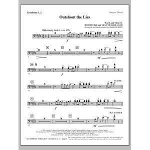 Outshout The Lies - Trombone 1 & 2