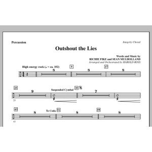Outshout The Lies - Percussion