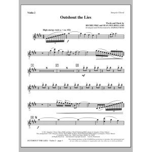 Outshout The Lies - Violin 2