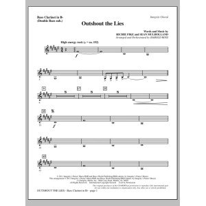 Outshout The Lies - Bass Clarinet (sub. dbl bass)