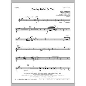 Pouring It Out For You - Oboe