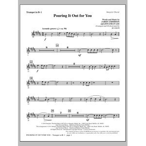 Pouring It Out For You - Trompete 1
