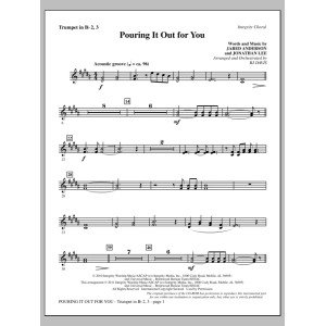 Pouring It Out For You - Trumpet 2 & 3