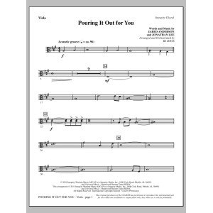 Pouring It Out For You - Viola