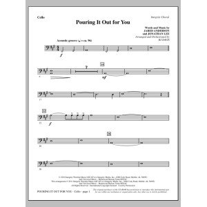 Pouring It Out For You - Cello