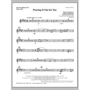 Pouring It Out For You - Alto Sax (sub. Horn)