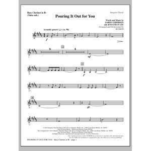 Pouring It Out For You - Bass Clarinet (sub. Tuba)