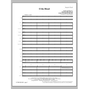 O The Blood - Full Score