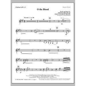 O The Blood - Clarinet 1 & 2
