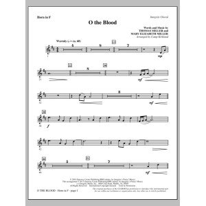 O The Blood - F Horn
