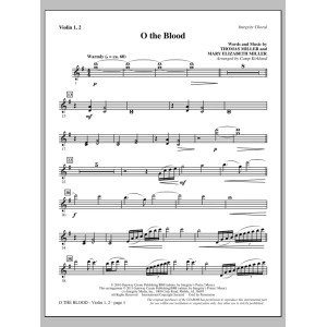 O The Blood - Violine 1, 2