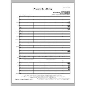 Praise Is The Offering - Full Score