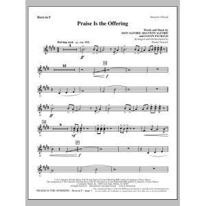 Praise Is The Offering - F Horn