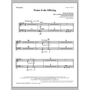Praise Is The Offering - Percussion