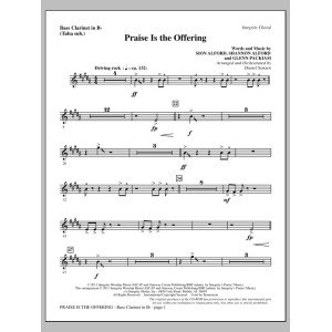 Praise Is The Offering - Bassklarinette (ersetzt Tuba)