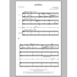 Blessings - Partitur
