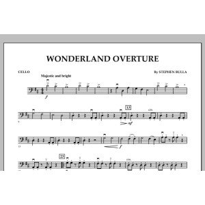 Wonderland Overture - Cello