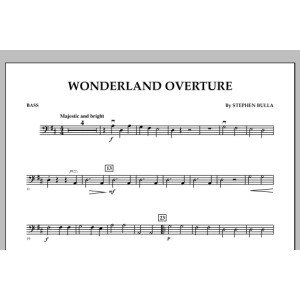 Wonderland Overture - Bass
