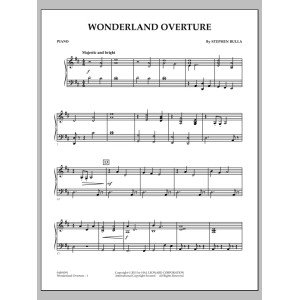 Wonderland Overture - Piano