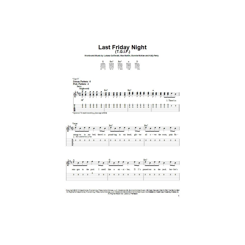 Last Friday Night (T.G.I.F.)