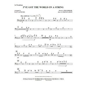 I''ve Got The World On A String - 1st Trombone
