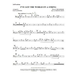 I've Got The World On A String - 2nd Trombone