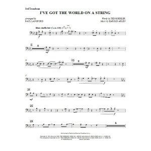 I've Got The World On A String - 3rd Trombone