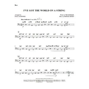 I've Got The World On A String - Bass