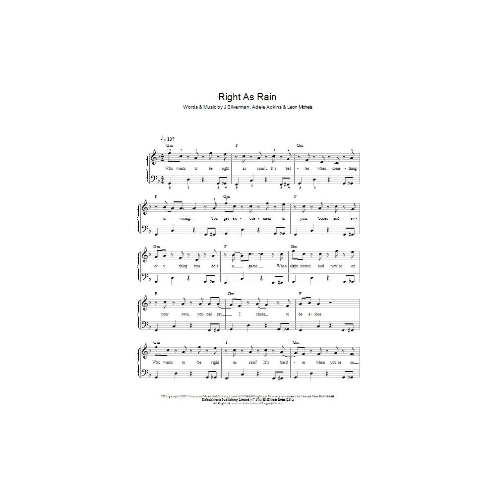 Right As Rain
