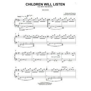 Children Will Listen (aus Into The Woods)